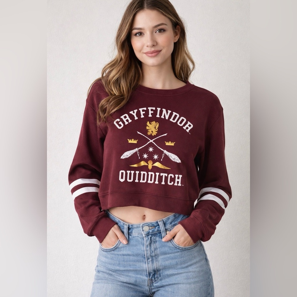 Harry Potter Cropped Sweatshirt